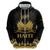 Haiti Neg Marron Gold Zip Hoodie Lespwa pa anyen san aksyon