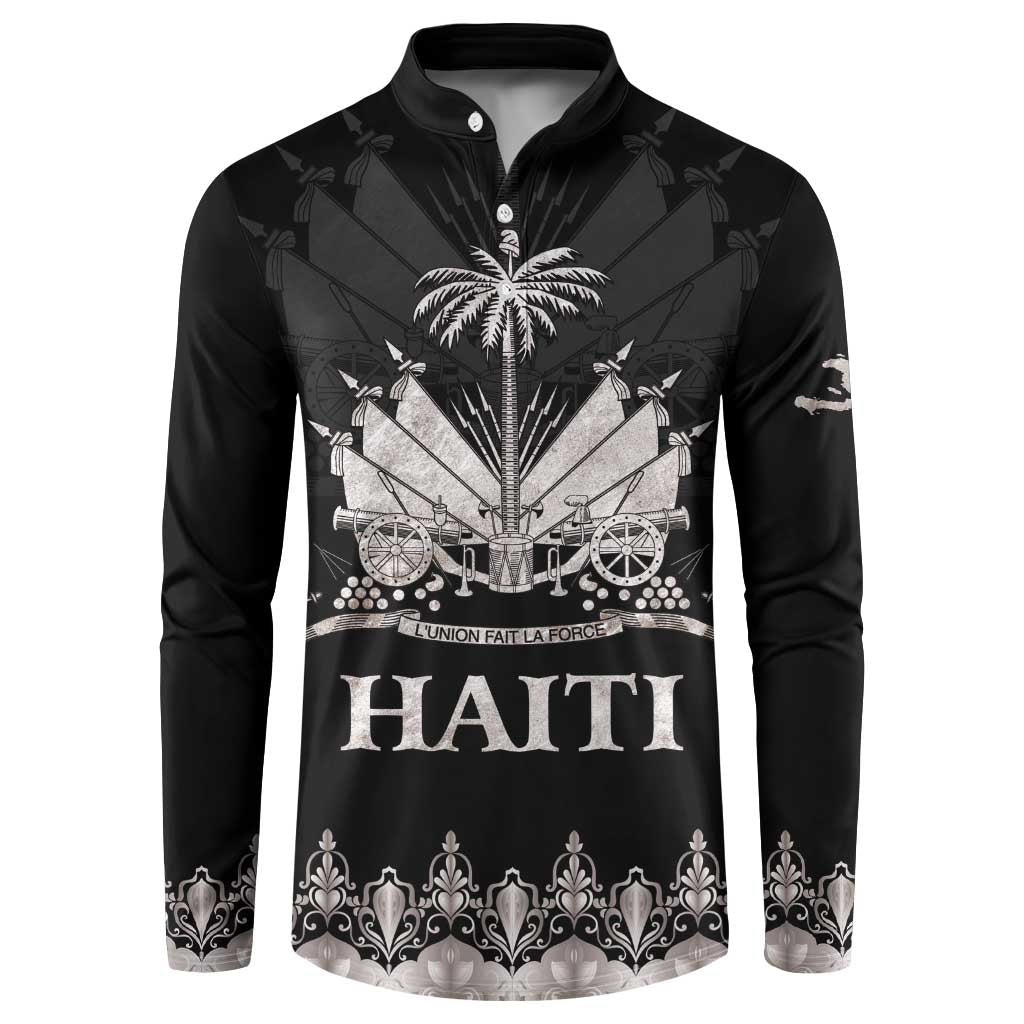 Haiti Neg Marron Silver Button Sweatshirt Hope is Nothing Without Action
