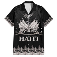 Haiti Neg Marron Silver Family Matching Off The Shoulder Long Sleeve Dress and Hawaiian Shirt Hope is Nothing Without Action