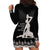 Haiti Neg Marron Silver Hoodie Dress Hope is Nothing Without Action