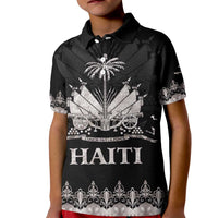 Haiti Neg Marron Silver Kid Polo Shirt Hope is Nothing Without Action