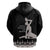 Haiti Neg Marron Silver Zip Hoodie Hope is Nothing Without Action