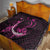 Survivor Melody Pink Quilt Breast Cancer Polynesian Pattern