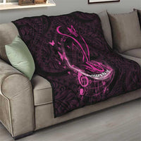 Survivor Melody Pink Quilt Breast Cancer Polynesian Pattern LT01 - Polynesian Pride