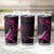 Personalised Survivor Melody Pink Tumbler Cup Breast Cancer Polynesian Pattern