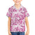 Pink Ribbon Hibiscus Tropical Pattern Hawaiian Shirt Breast Cancer