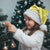 Fiji Masi All Yellow Christmas Santa Hat Tapa Pattern - Polynesian Pride