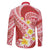 Plumeria Polynesian Coral Glitter Pattern Family Matching Mermaid Dress and Hawaiian Shirt