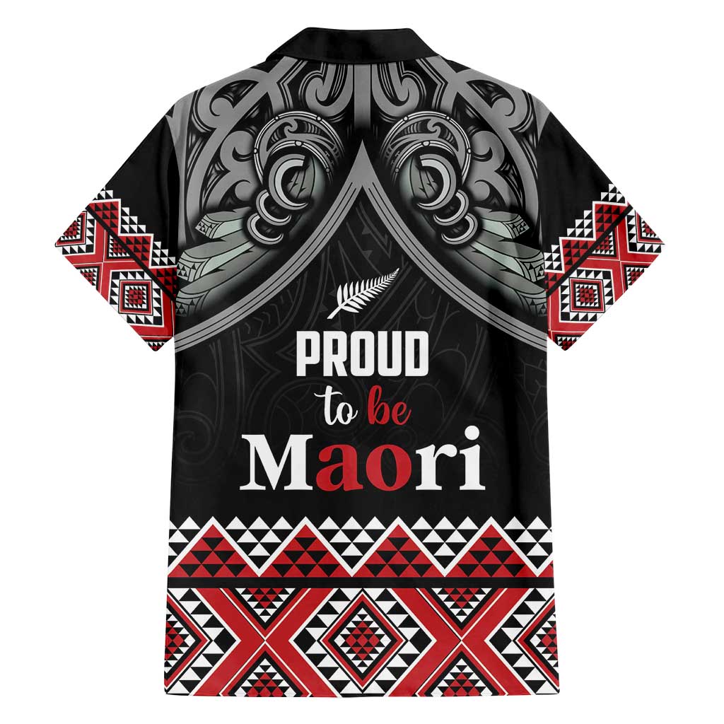 Aotearoa Toitu Te Tiriti Waitangi Family Matching Off Shoulder Short Dress and Hawaiian Shirt Proud To Be Maori LT01 - Polynesian Pride