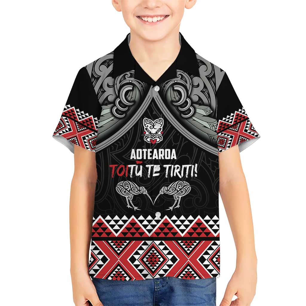Aotearoa Toitu Te Tiriti Waitangi Hawaiian Shirt Proud To Be Maori
