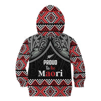 Aotearoa Toitu Te Tiriti Waitangi Kid Hoodie Proud To Be Maori