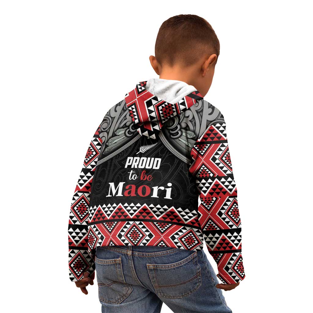 Aotearoa Toitu Te Tiriti Waitangi Kid Hoodie Proud To Be Maori