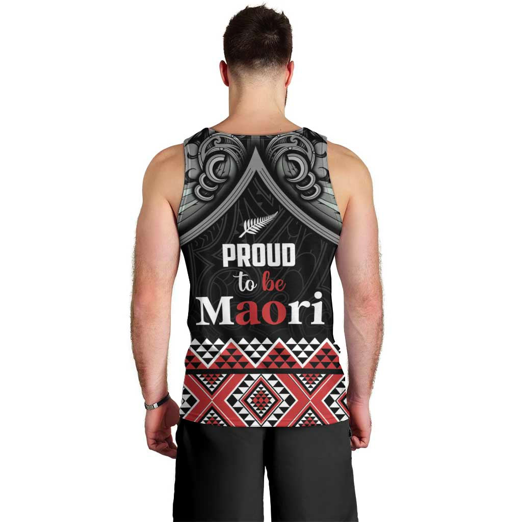 Aotearoa Toitu Te Tiriti Waitangi Men Tank Top Proud To Be Maori