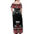 Aotearoa Toitu Te Tiriti Waitangi Off Shoulder Maxi Dress Proud To Be Maori