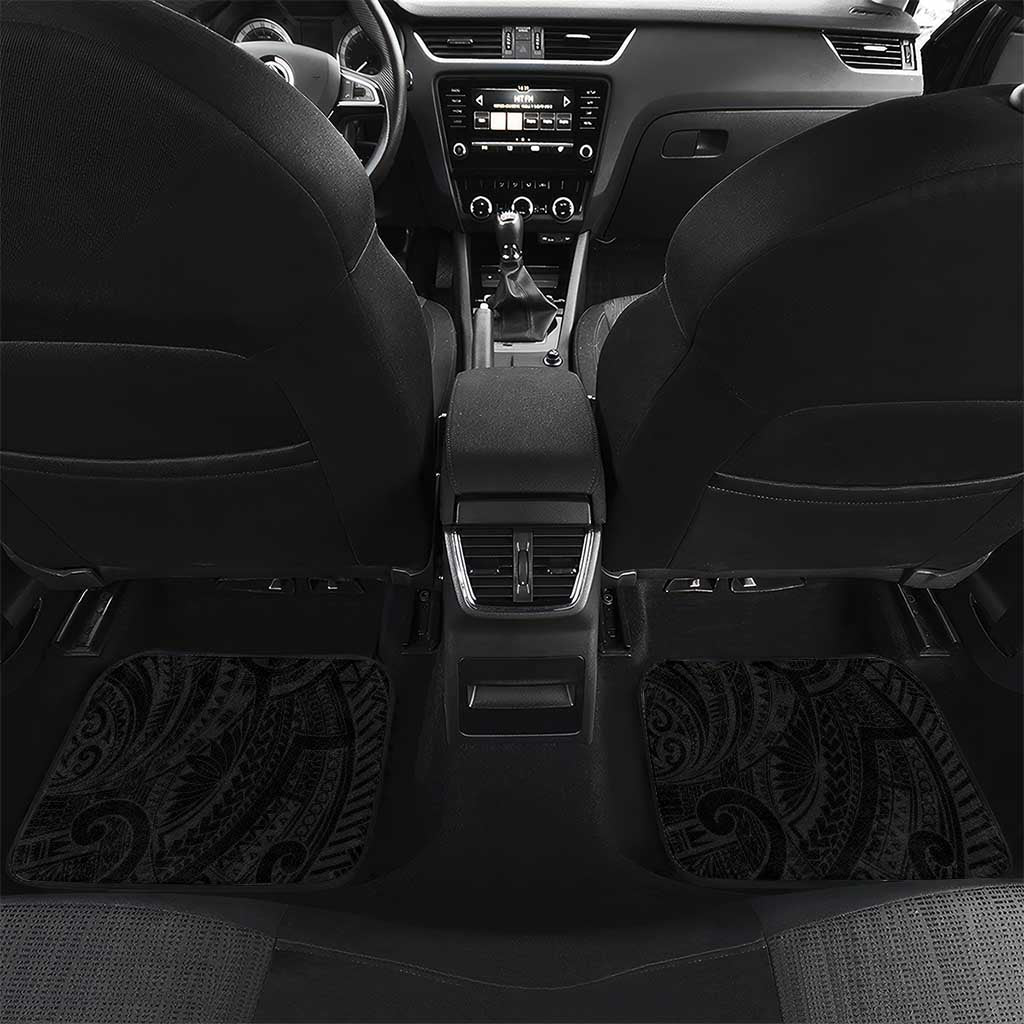 Beige Polynesian Starfish Unique Pattern Car Mats