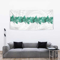 Hawaii Tropical Leaves Tapestry Polynesian Pattern