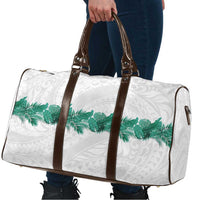 Hawaii Tropical Leaves Travel Bag Polynesian Pattern