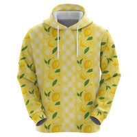 Hawaii Lemon Palaka Hoodie Striped Stylized