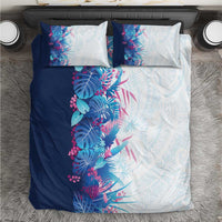 Hawaii Tropical Plant UliUli Bedding Set Vibrant Polynesian Pattern