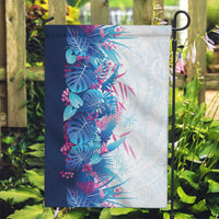 Hawaii Tropical Plant UliUli Garden Flag Vibrant Polynesian Pattern
