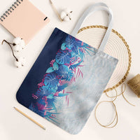Hawaii Tropical Plant UliUli Tote Bag Vibrant Polynesian Pattern