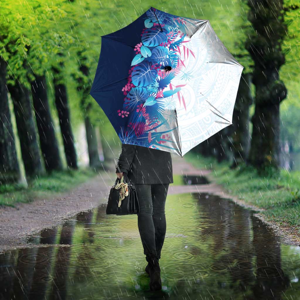 Hawaii Tropical Plant UliUli Umbrella Vibrant Polynesian Pattern