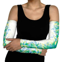 Hawaii Tropical Plant Omaomao Arm Sleeves Vibrant Polynesian Pattern