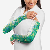 Hawaii Tropical Plant Omaomao Arm Sleeves Vibrant Polynesian Pattern