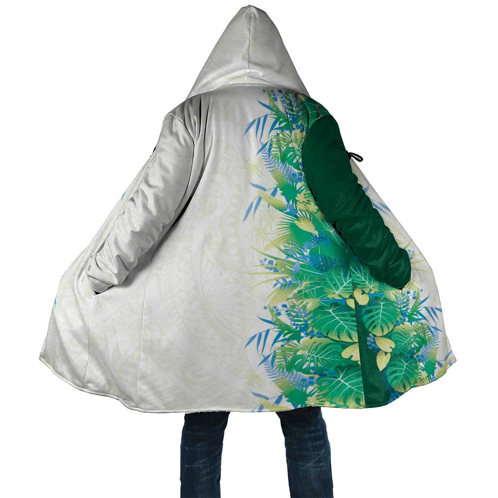 Hawaii Tropical Plant Omaomao Cloak Vibrant Polynesian Pattern