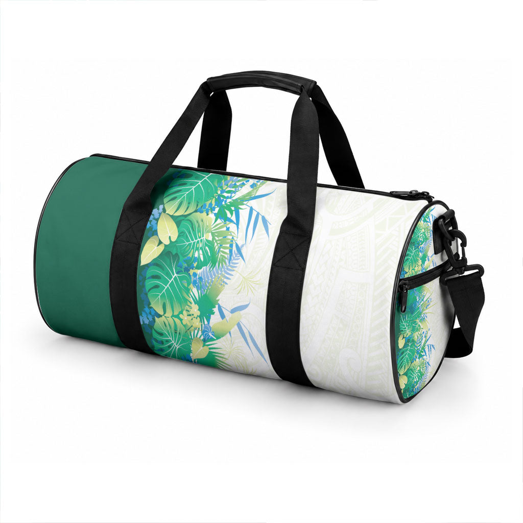 Hawaii Tropical Plant Omaomao Duffle Bag Vibrant Polynesian Pattern LT01 - Polynesian Pride