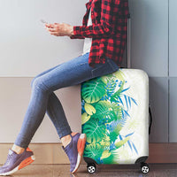 Hawaii Tropical Plant Omaomao Luggage Cover Vibrant Polynesian Pattern