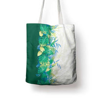 Hawaii Tropical Plant Omaomao Tote Bag Vibrant Polynesian Pattern