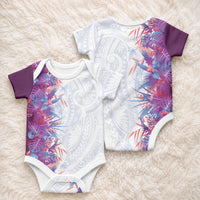 Hawaii Tropical Plant Poni Baby Onesie Vibrant Polynesian Pattern LT01 - Polynesian Pride