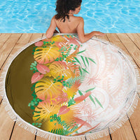Hawaii Tropical Plant Lenalena Beach Blanket Vibrant Polynesian Pattern