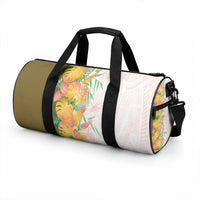 Hawaii Tropical Plant Lenalena Duffle Bag Vibrant Polynesian Pattern LT01 - Polynesian Pride