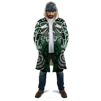 Personalised Maori Ngai Tahu Cloak Silver Fern Kowhaiwhai Art