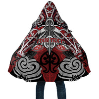 Personalised Maori Ngapuhi Cloak Silver Fern Kowhaiwhai Art