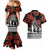 New Zealand ANZAC Day Couples Matching Mermaid Dress and Hawaiian Shirt Poppy With Polynesian Pattern LT01 - Polynesian Pride