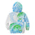 Kia Ora Maori New Zealand Pastel Kid Hoodie Sun Ta Moko Aqua Green Version LT01 - Polynesian Pride
