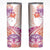 Kia Ora Maori New Zealand Pastel Skinny Tumbler Sun Ta Moko Sunset Version