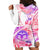 Kia Ora Maori New Zealand Pastel Hoodie Dress Sun Ta Moko Sweet Version LT01 - Polynesian Pride