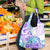 Kia Ora Maori New Zealand Pastel Grocery Bag Sun Ta Moko Violet Version