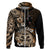 Aotearoa Kia Ora New Zealand Ta Moko Gold Version Hoodie LT01 Zip Hoodie Gold - Polynesian Pride