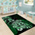 Aotearoa Kia Ora New Zealand Ta Moko Green Version Area Rug LT01 - Polynesian Pride