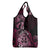 Aotearoa Kia Ora New Zealand Ta Moko Pink Version Grocery Bag