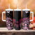 Aotearoa Kia Ora New Zealand Ta Moko Pink Version Tumbler With Handle