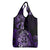 Aotearoa Kia Ora New Zealand Ta Moko Purple Version Grocery Bag