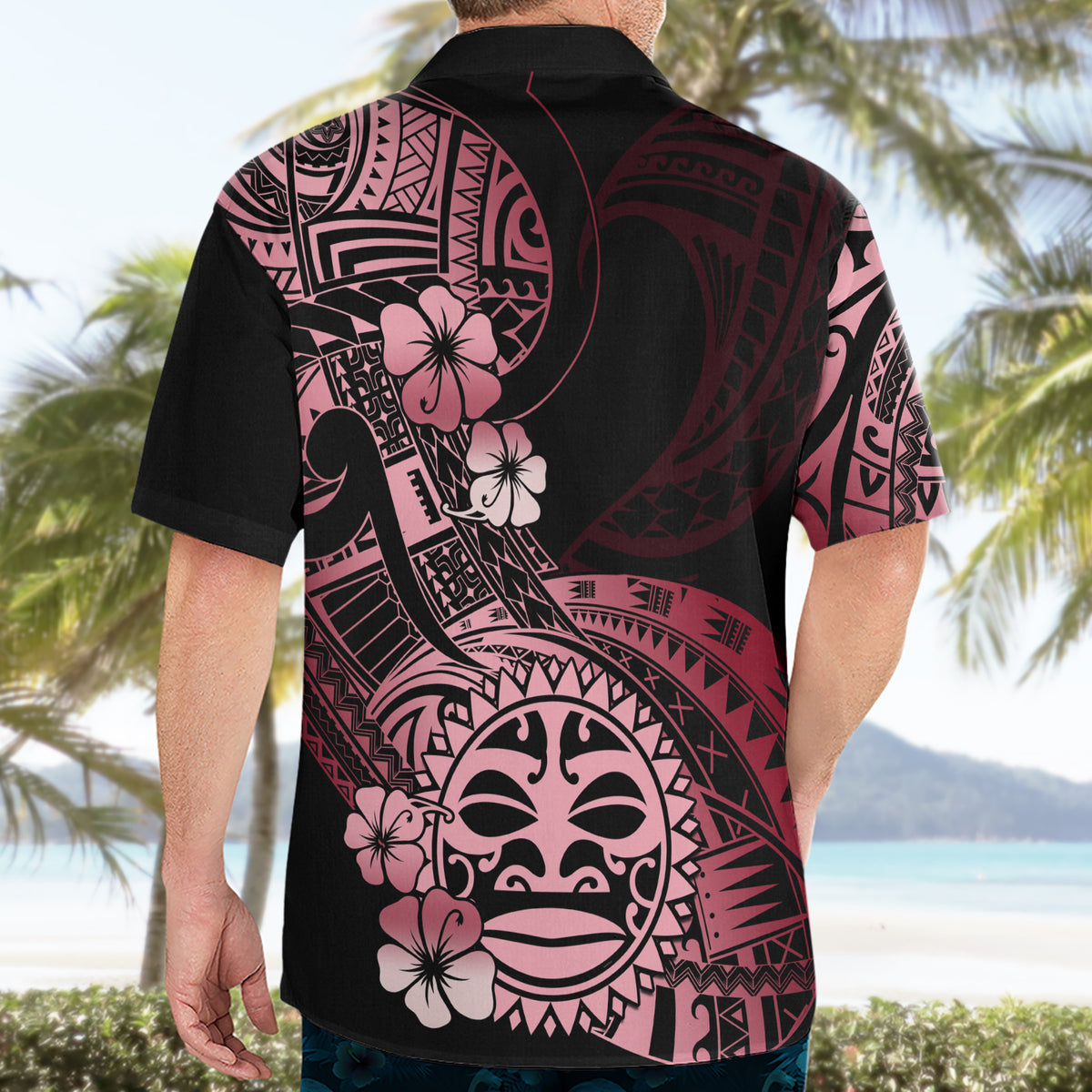 Aotearoa Kia Ora New Zealand Ta Moko Red Version Hawaiian Shirt LT01 - Polynesian Pride
