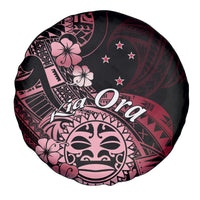 Aotearoa Kia Ora New Zealand Ta Moko Red Version Spare Tire Cover LT01 - Polynesian Pride