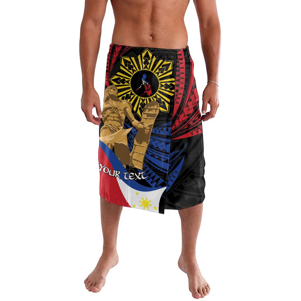 Personalized Lapulapu The First Filipino Hero Lavalava Polynesian Pattern